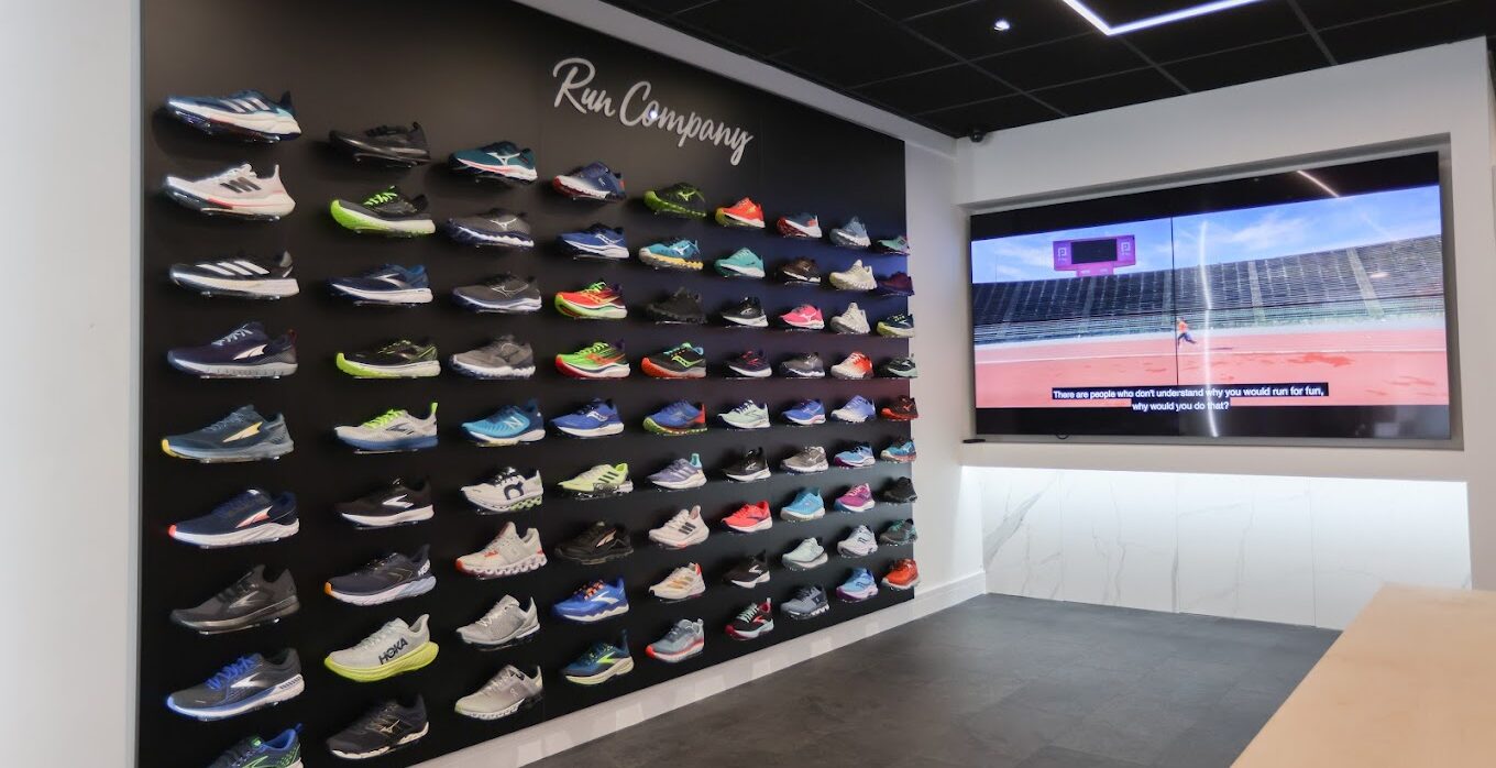 Shoe Store Video Wall