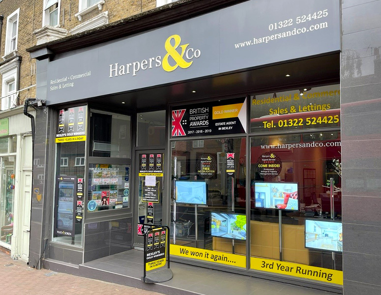 Estate Agent Shop Front